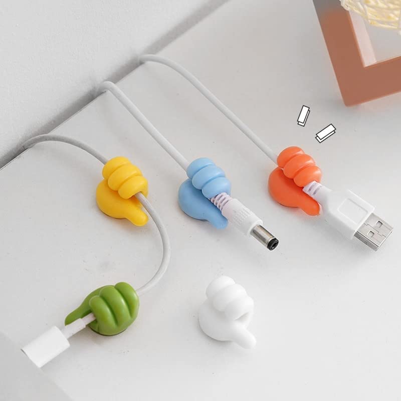 ThumbGrip 10-Piece Multi-Purpose Cable & Accessory Holders