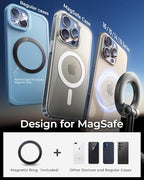 360° Rotating Magnetic Phone Mount with Vacuum Suction Base