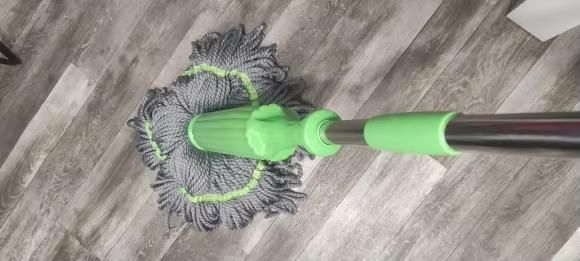 AquaMop Bamboo Fiber Self-Squeeze Mop