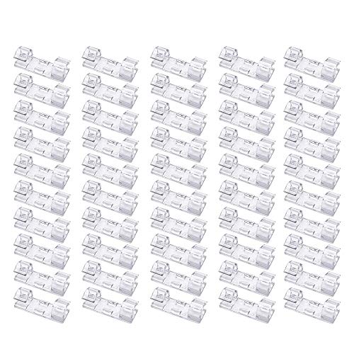 ClearGrip Cable Holder Clips – 40 Pack