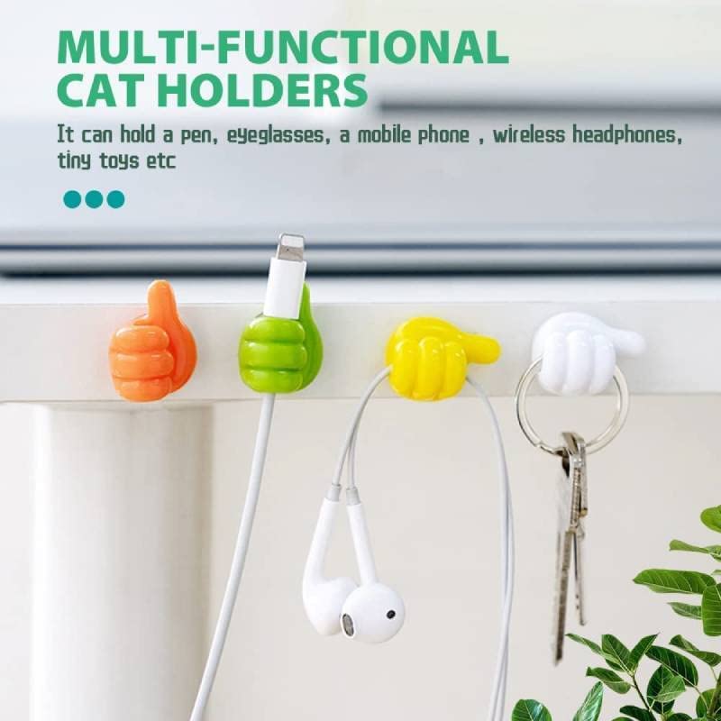 ThumbGrip 10-Piece Multi-Purpose Cable & Accessory Holders