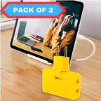 FlexiVolt 3-in-1 Rotating Plug Adapter | 16A 250V EU Plug