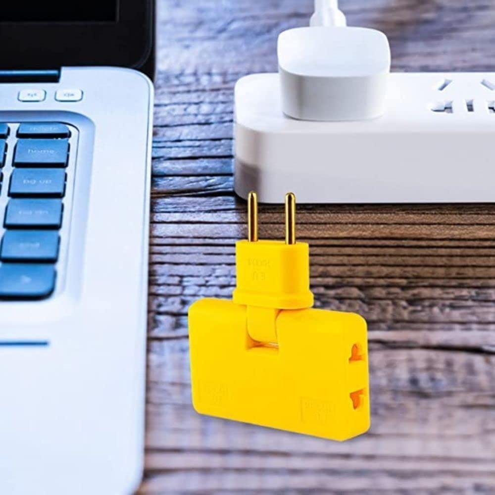 FlexiVolt 3-in-1 Rotating Plug Adapter | 16A 250V EU Plug