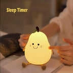 GlowBuddy – Soft Silicone Color-Changing Night Lamp with Sleep Timer