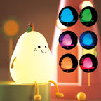 GlowBuddy – Soft Silicone Color-Changing Night Lamp with Sleep Timer