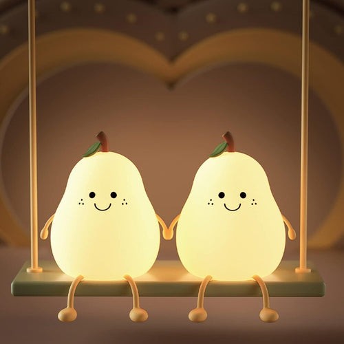 GlowBuddy – Soft Silicone Color-Changing Night Lamp with Sleep Timer