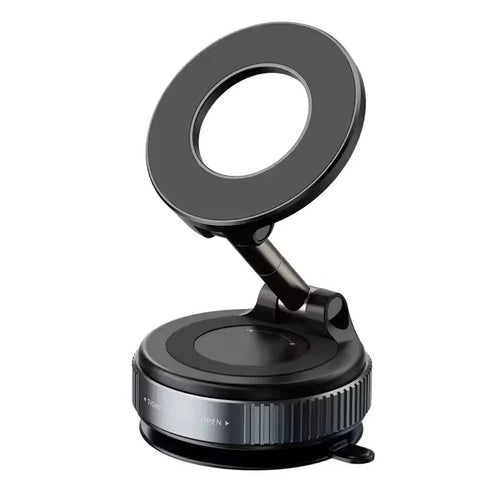 360° Rotating Magnetic Phone Mount with Vacuum Suction Base